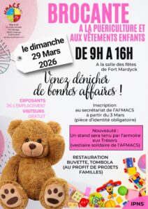 brocante_puériculture_afmacs_fort_mardyck_2026