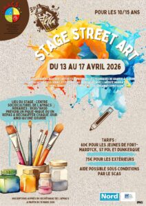 stage street art avril 2026